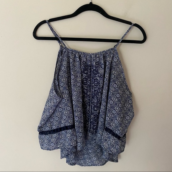 Xhilaration Women’s Off the Shoulder Blue Blouse Size M - Picture 1 of 4